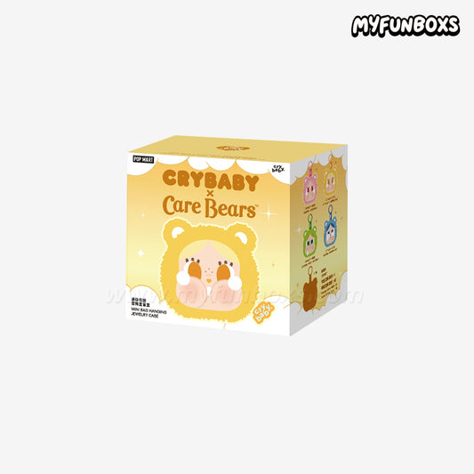 POP MART CRYBABY × Care Bears mini jewelry case blind box