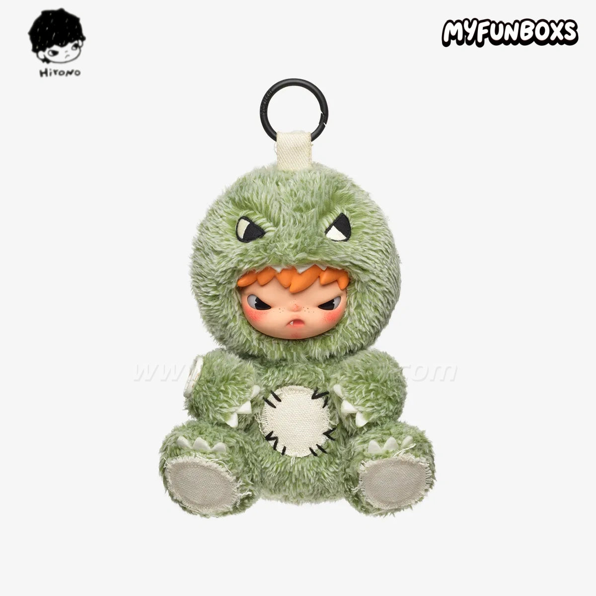 Hirono - Dino Plush Doll Pendant, PST Singapore First Launch (PRE-ORDER)