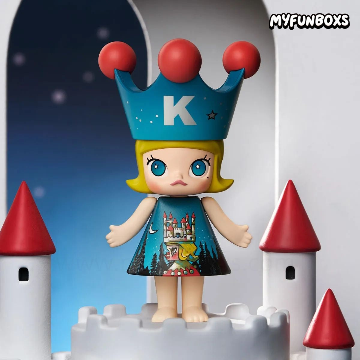 POP MART MEGA ROYAL MOLLY 100% Series 1 Figure Blind Box (PRE-ORDER)
