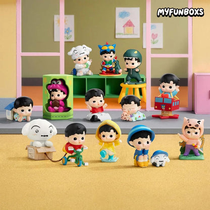 POP MART HACIPUPU x CRAYON SHINCHAN One Day in Kasukabe Series Figures (PRE-ORDER)