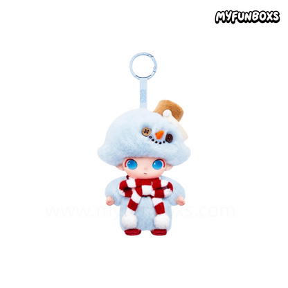 POP MART DIMOO Snowman Series Vinyl Plush Hanging Card