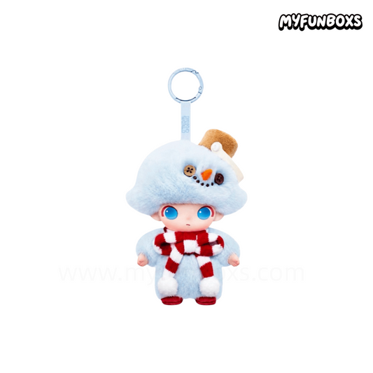POP MART DIMOO Snowman Series Vinyl Plush Hanging Card