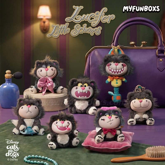 Disney Lucifer’s Little Plan Series Plush Keychain Blind Box(PRE-ORDER)