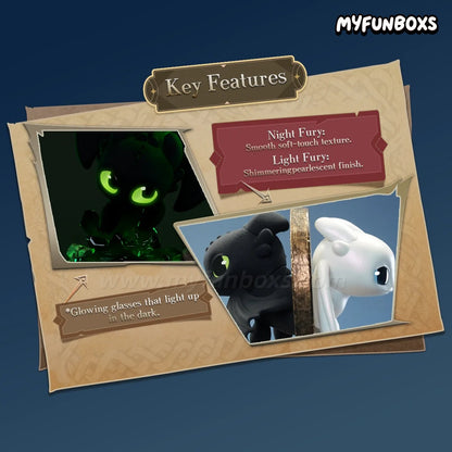 How to Train Your Dragon Intertwined Light And Night Series Blind Box