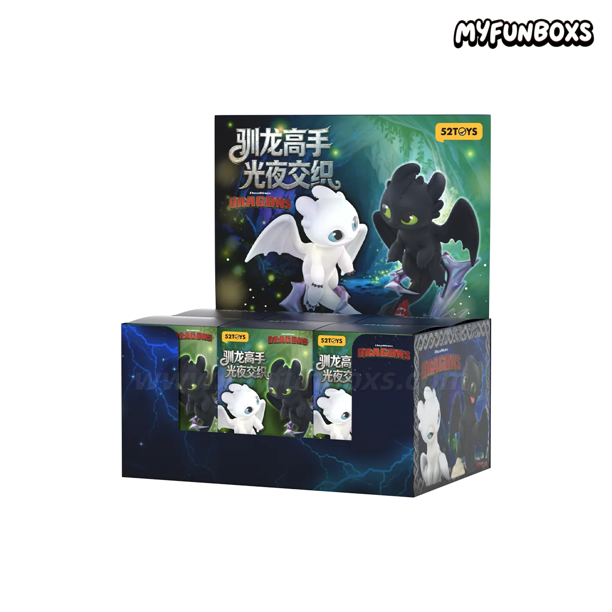 How to Train Your Dragon Intertwined Light And Night Series Blind Box