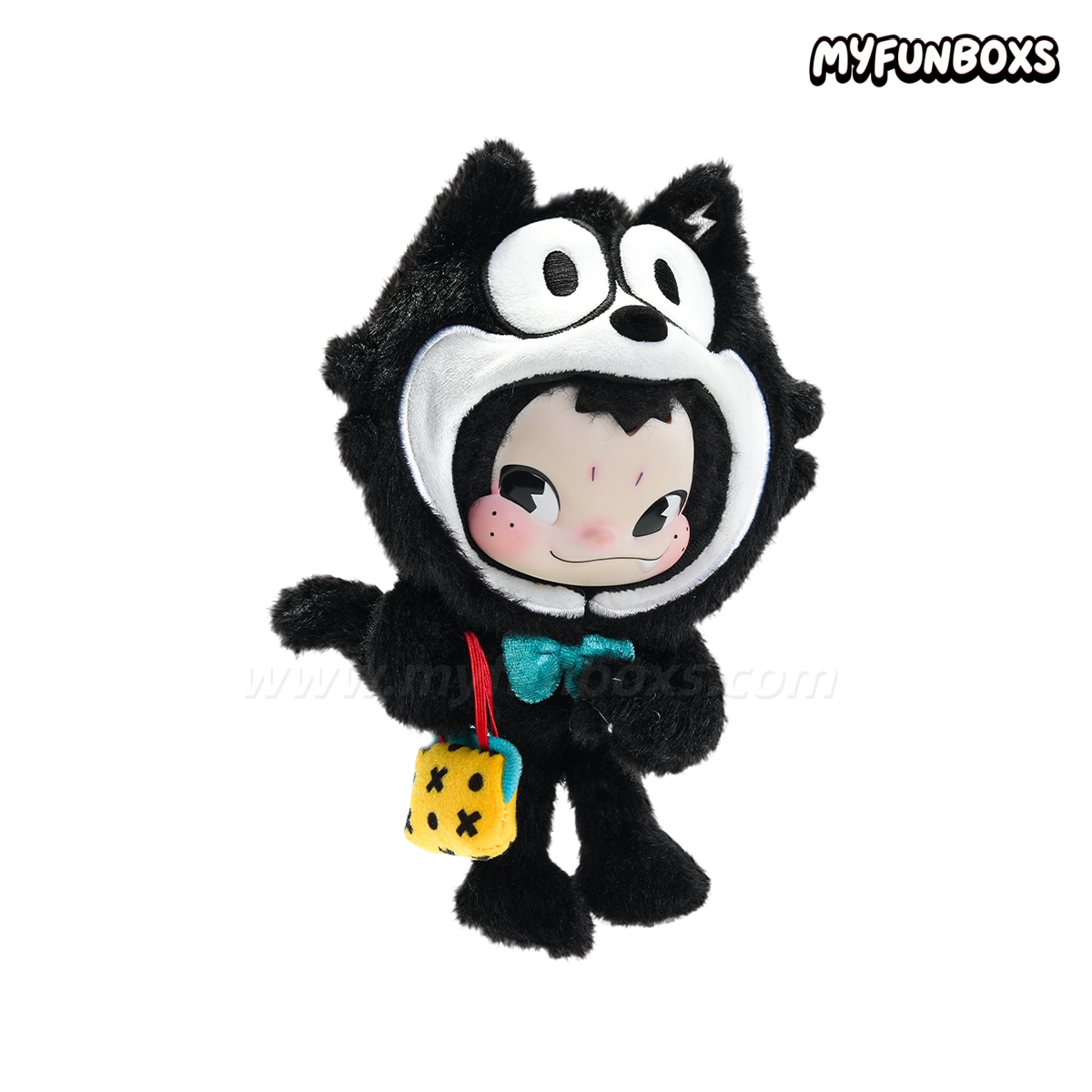 NINNIC Felix the Cat plush keychain