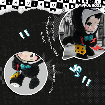 NINNIC Felix the Cat plush keychain