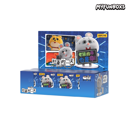 MEIJI & DASHU A Day of Corporate Mouse series figures blind box