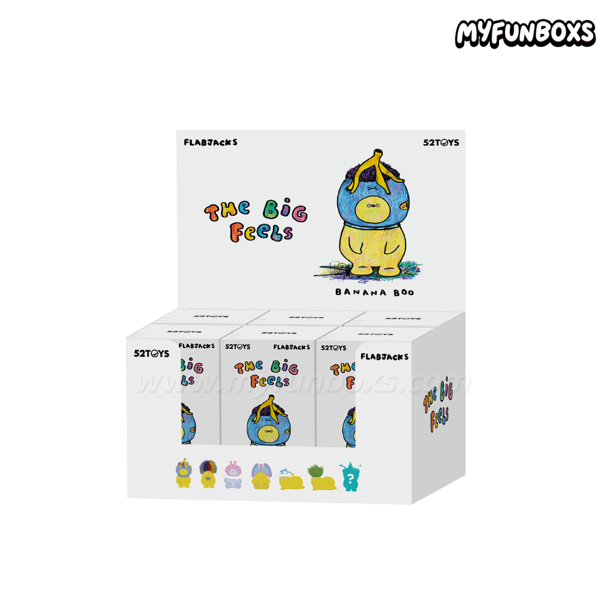 FLABJACKS The Big Feels series plush charm blind box