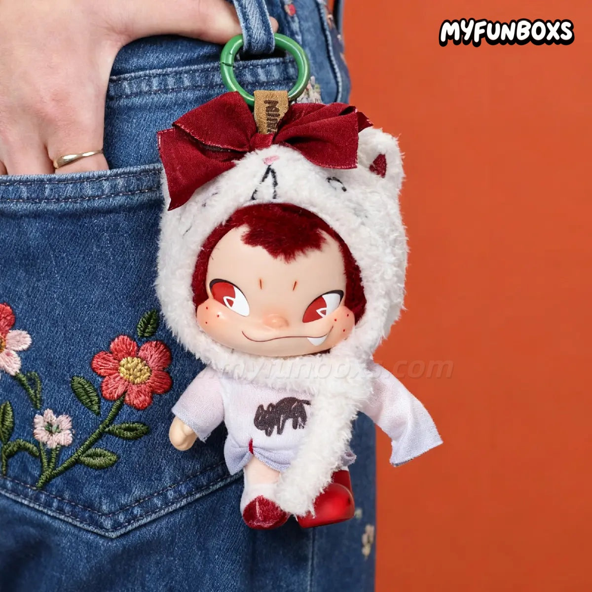 NINNIC Wild & Free series vinyl plush keychain blind box