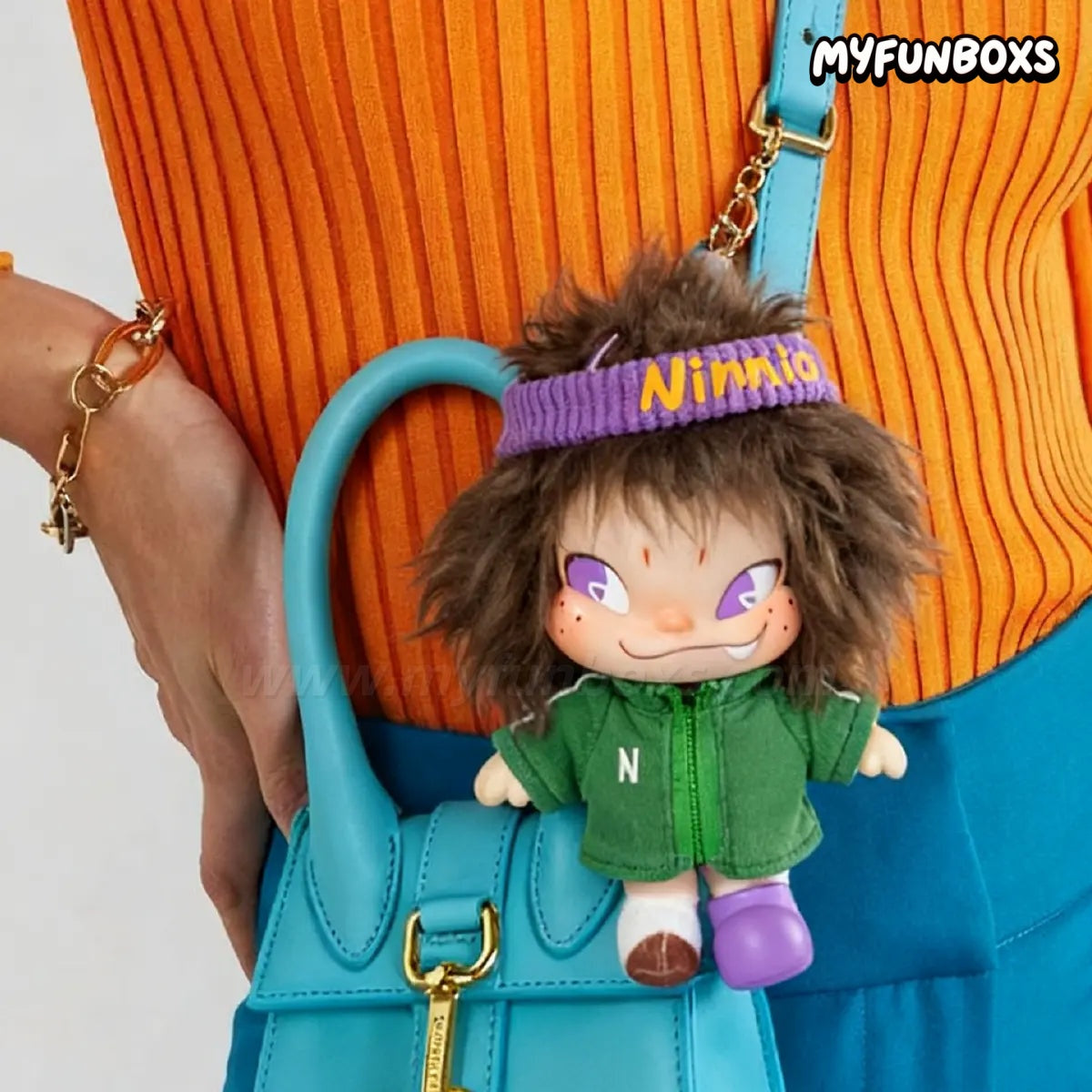NINNIC Wild & Free series vinyl plush keychain blind box