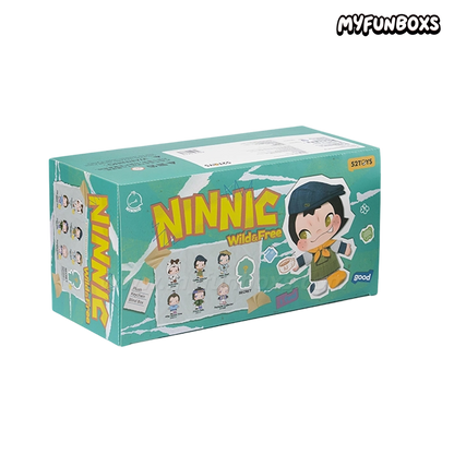 NINNIC Wild & Free series vinyl plush keychain blind box