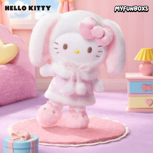 Hello Kitty Lop Ear Bunny Series Plush Pendant Blind Box(PRE-ORDER)