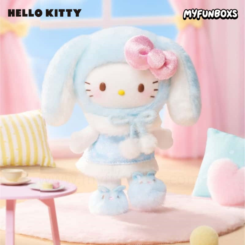 Hello Kitty Lop Ear Bunny Series Plush Pendant Blind Box(PRE-ORDER)