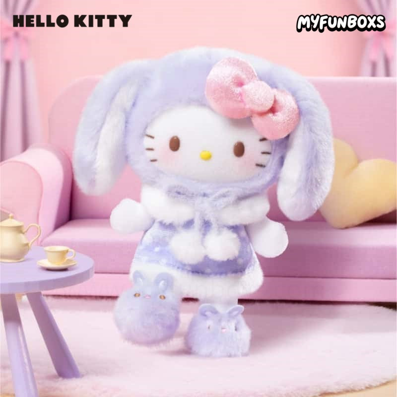 Hello Kitty Lop Ear Bunny Series Plush Pendant Blind Box(PRE-ORDER)