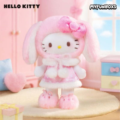Hello Kitty Lop Ear Bunny Series Plush Pendant Blind Box(PRE-ORDER)