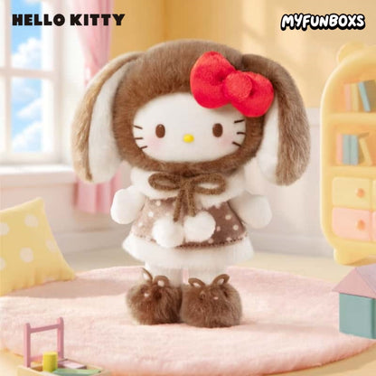 Hello Kitty Lop Ear Bunny Series Plush Pendant Blind Box(PRE-ORDER)