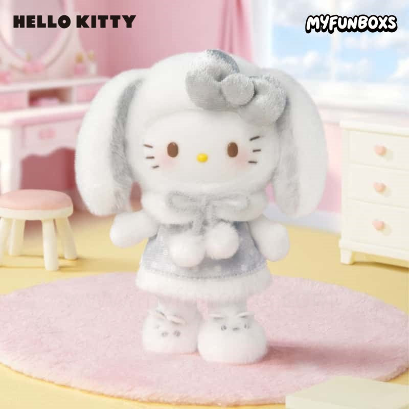 Hello Kitty Lop Ear Bunny Series Plush Pendant Blind Box(PRE-ORDER)