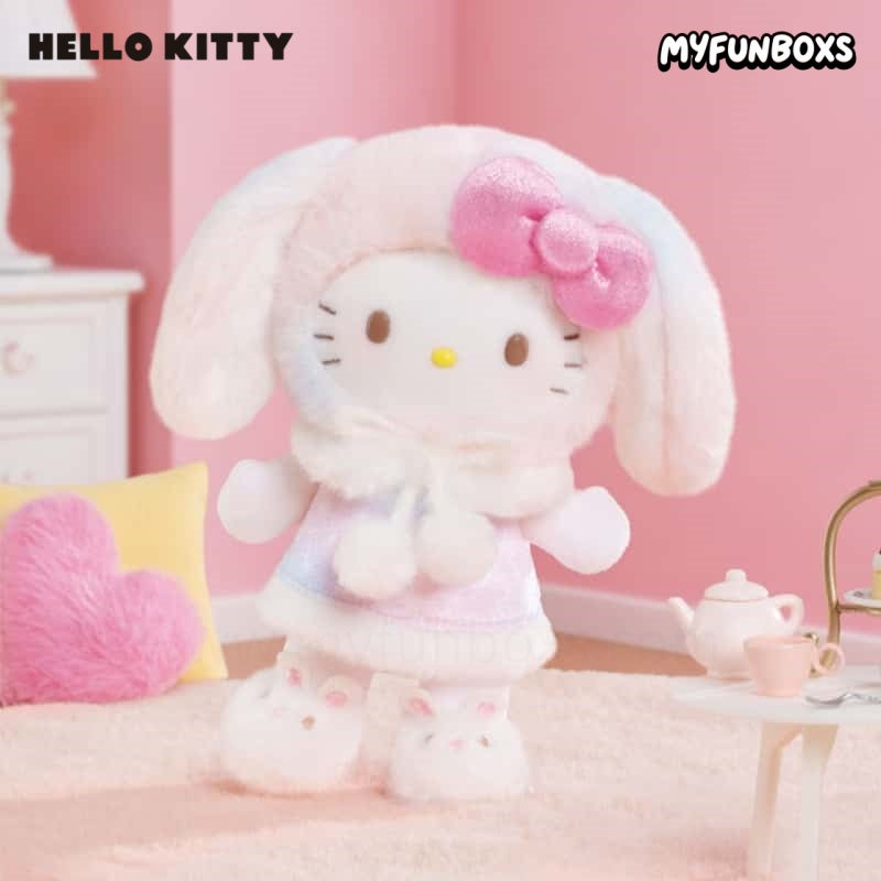 Hello Kitty Lop Ear Bunny Series Plush Pendant Blind Box(PRE-ORDER)