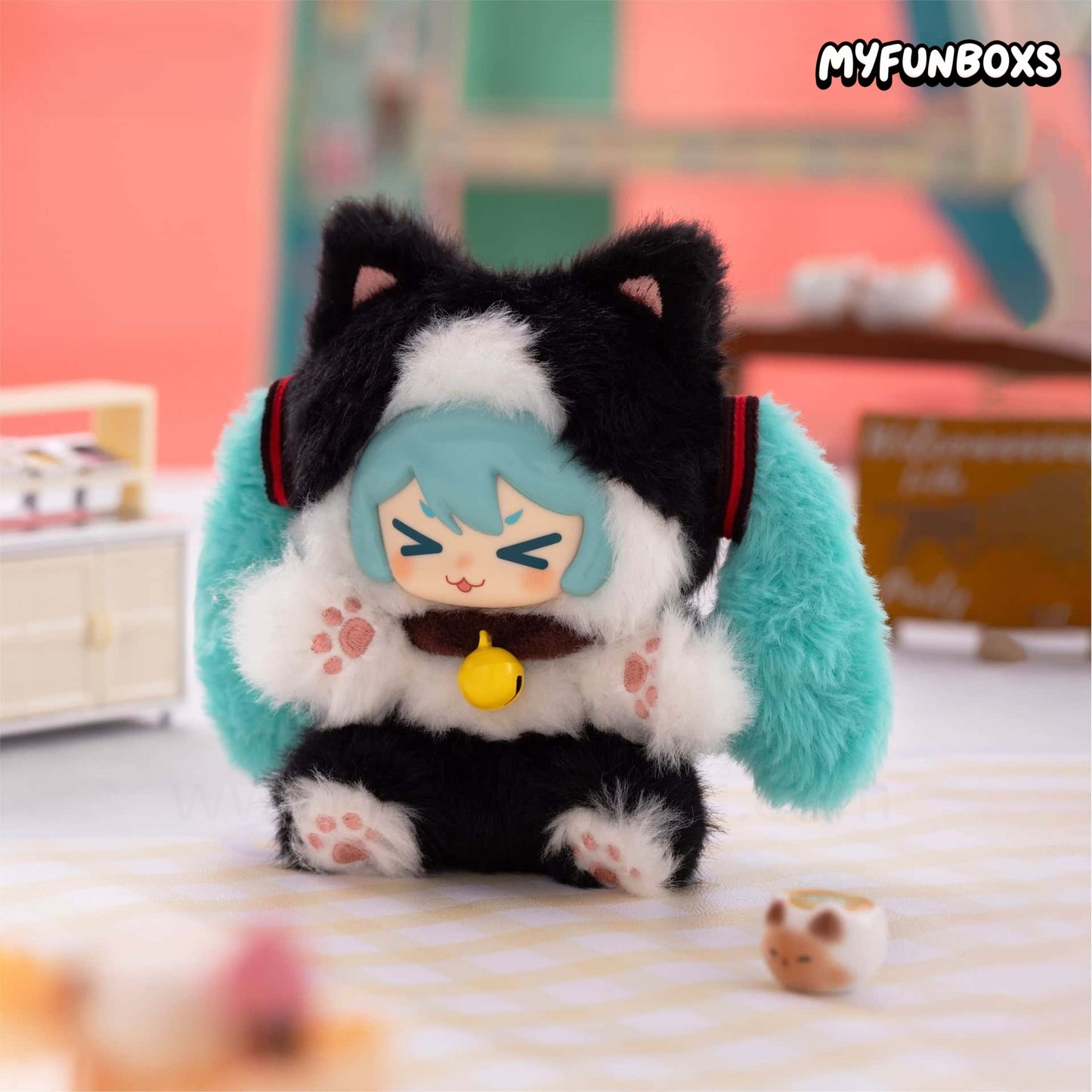 Hatsune Miku Milk Tea Cup Series Vinyl Plush Blind Box