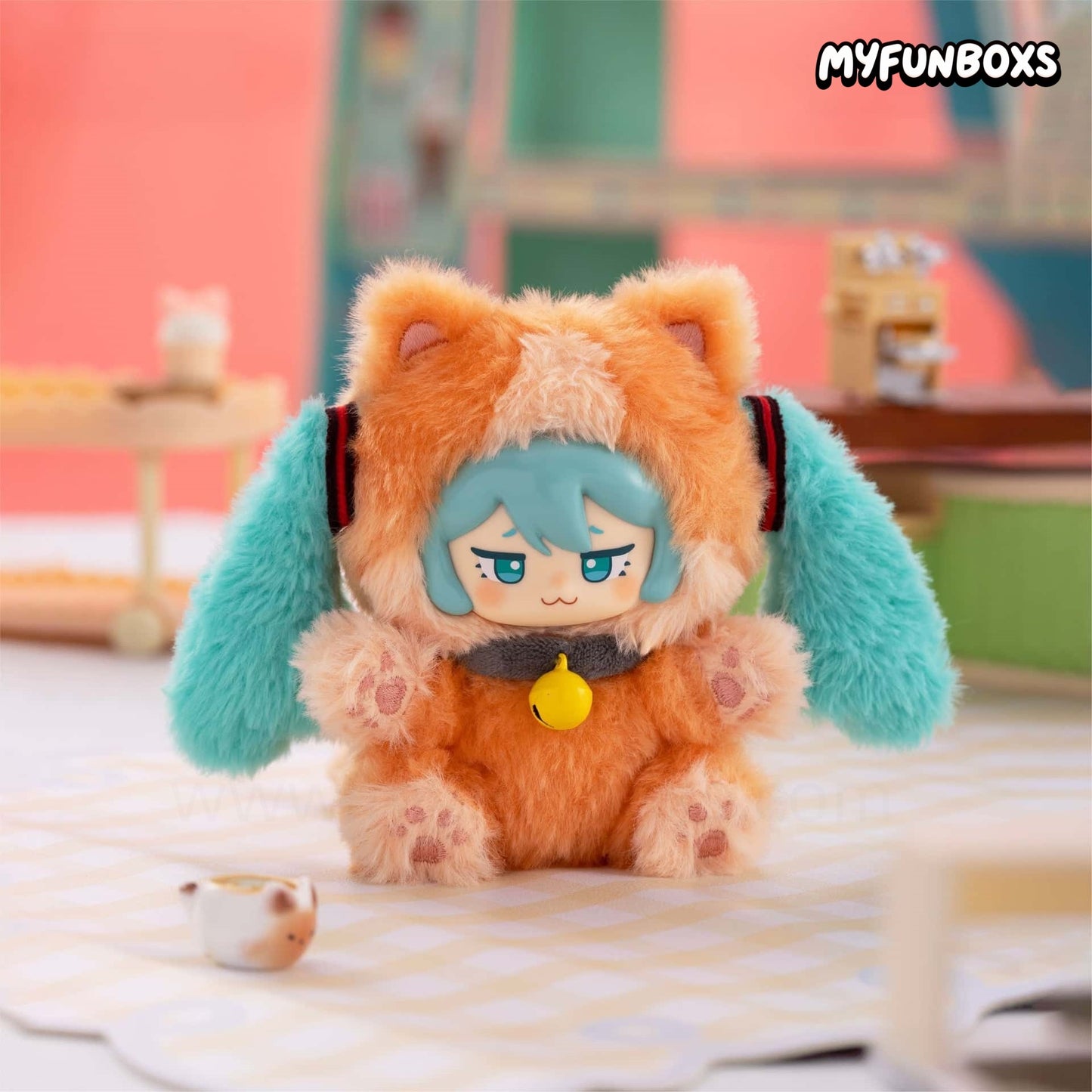 Hatsune Miku Milk Tea Cup Series Vinyl Plush Blind Box