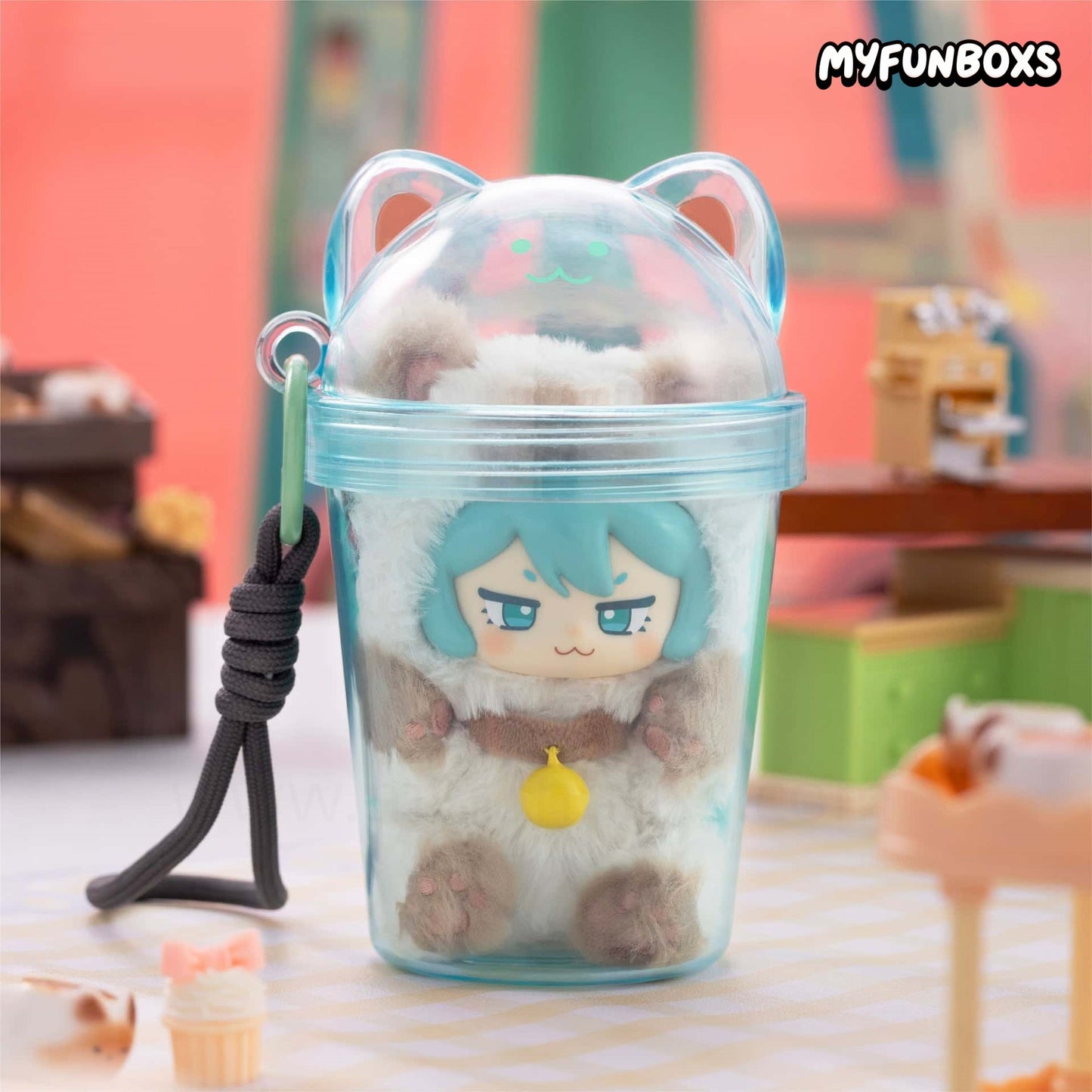 Hatsune Miku Milk Tea Cup Series Vinyl Plush Blind Box