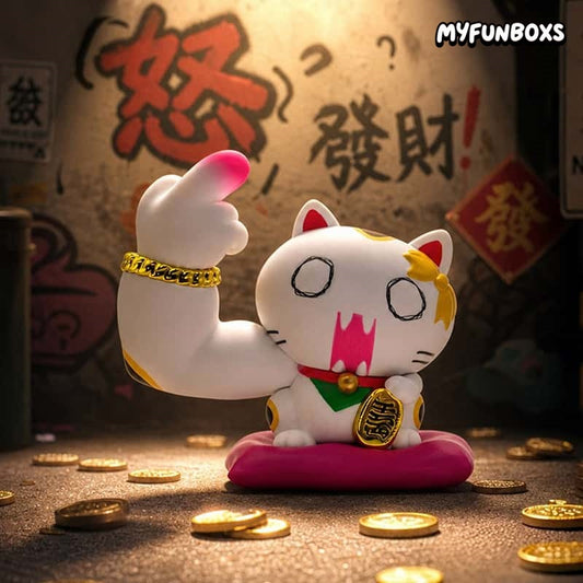 ZCWO Hands Up! Meow! Fortune Cat Series figure  blind box