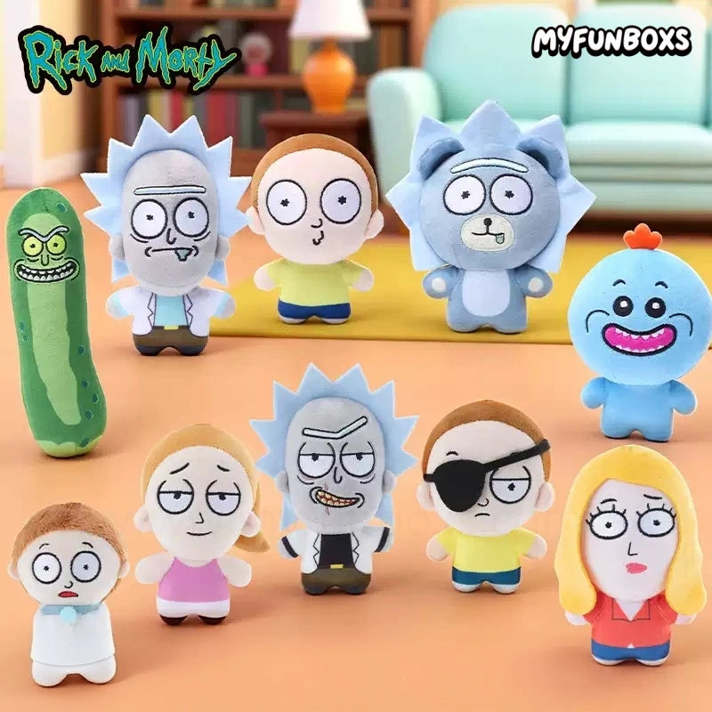 Rick and Morty Multiverse plush keychain