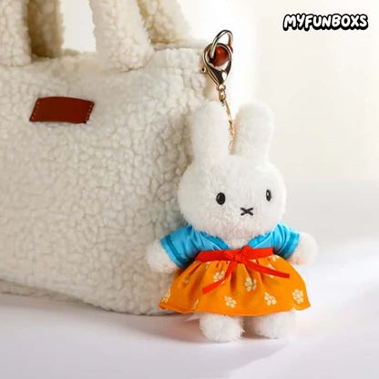 Miffy Chinese-style plush keychain