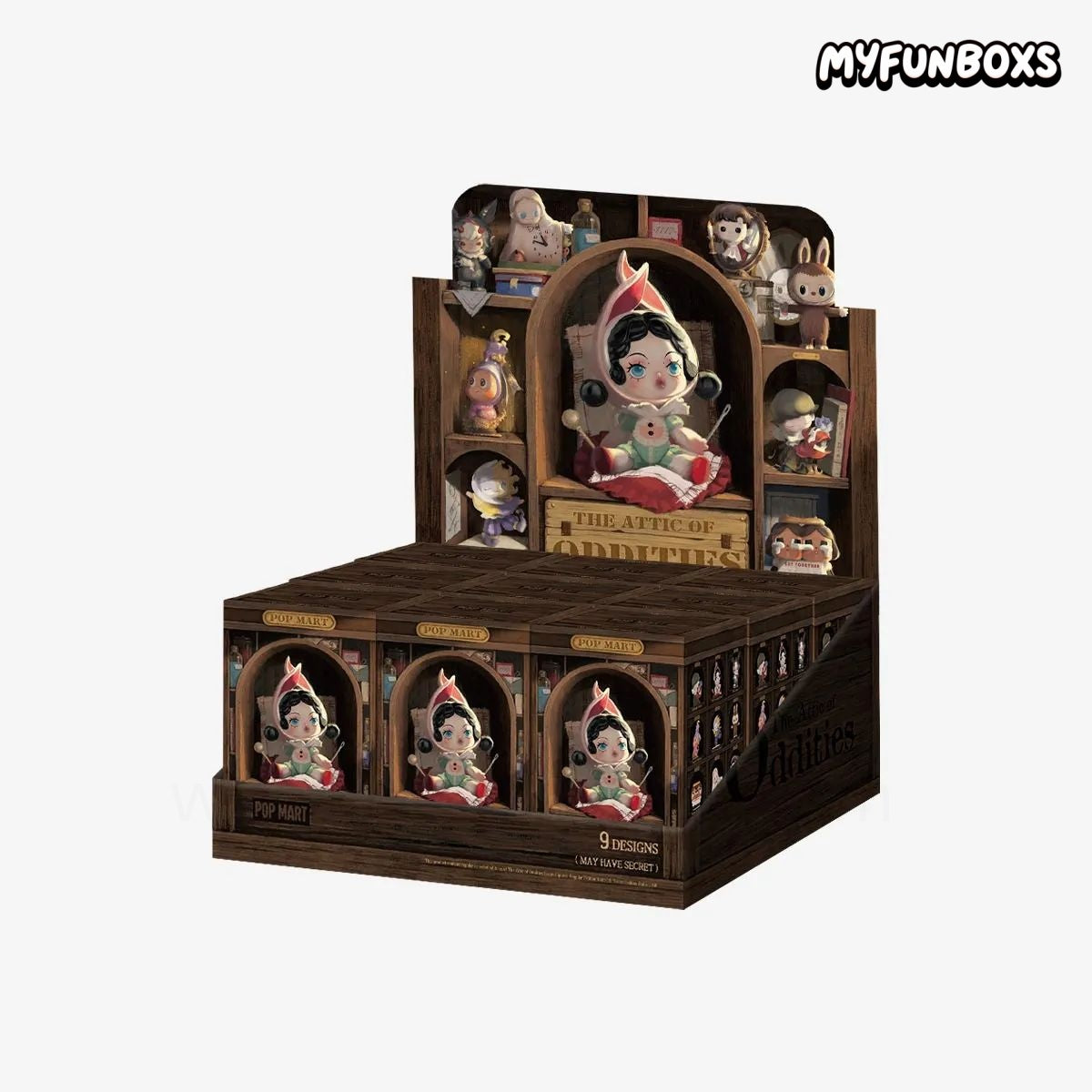 POP MART The Attic of Oddities Series Figures Blind Box
