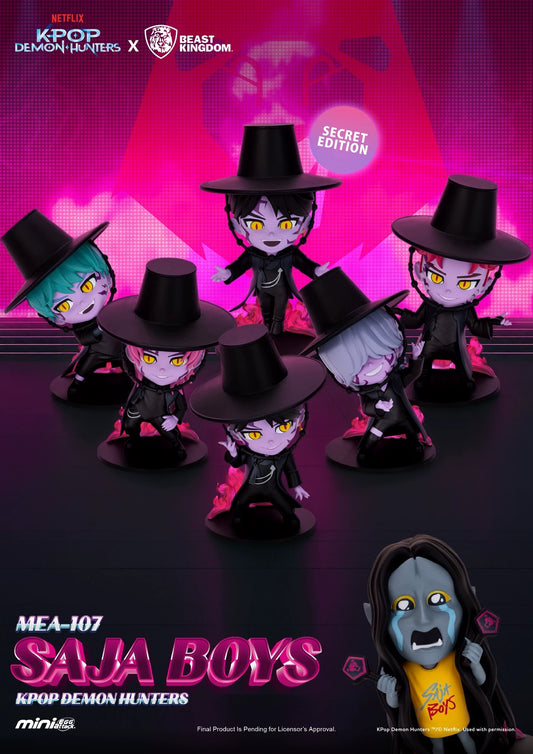 KPop Demon Hunters Saja Boys Series figure blind box (PRE-ORDER)