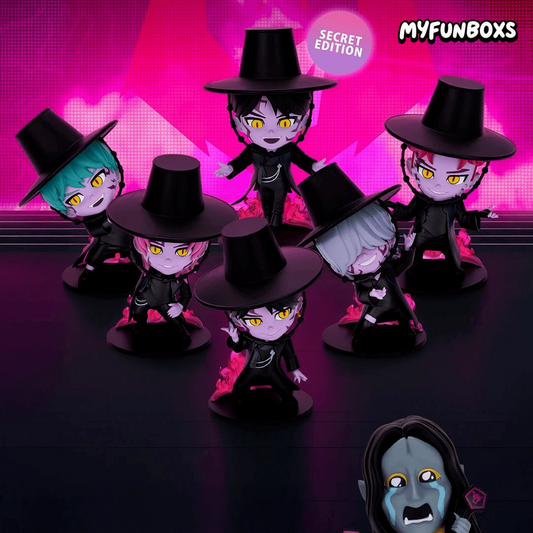 K-Pop Demon Hunters Saja Boys Series Vinyl Figure Blind Box (PRE-ORDER)