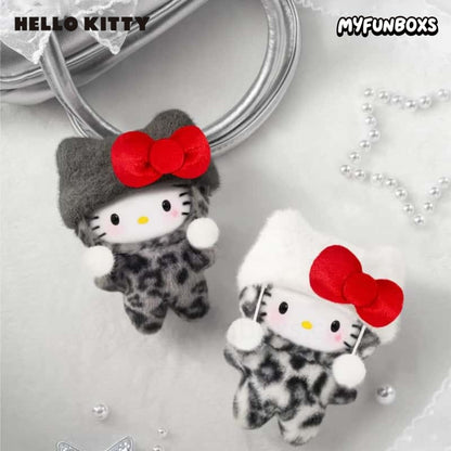 Hello Kitty Leopard Series Plush Keychain Blind Box(PRE-ORDER)