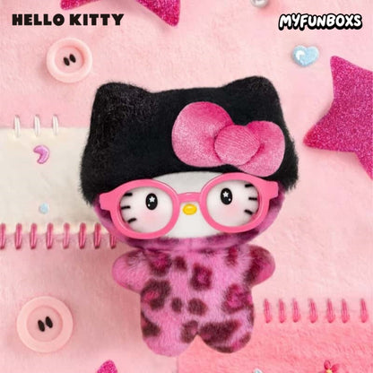 Hello Kitty Leopard Series Plush Keychain Blind Box(PRE-ORDER)