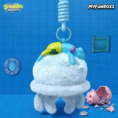 Bikini Bottom Residents Odd Fish Series Scented Plush Keychain Blind Box