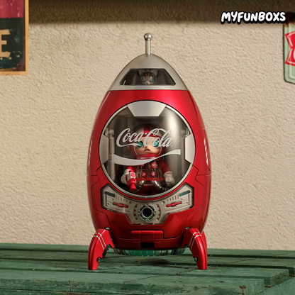 POP MART MEGA SPACE MOLLY × Coca-Cola Series Rocket Figure (PRE-ORDER)