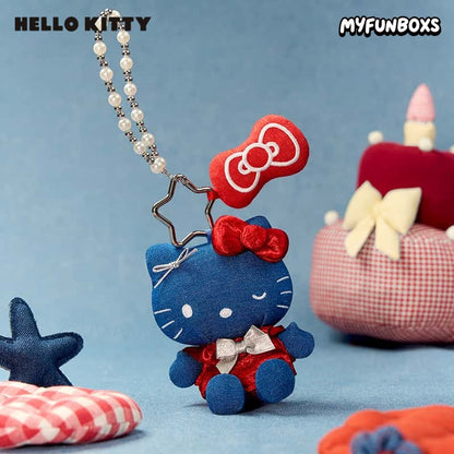 Hello Kitty Denim Series Plush Pendant Blind Box(PRE-ORDER)