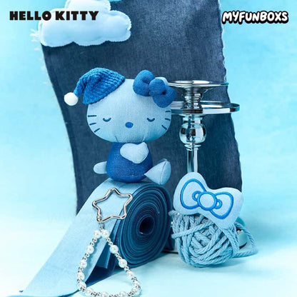 Hello Kitty Denim Series Plush Pendant Blind Box(PRE-ORDER)