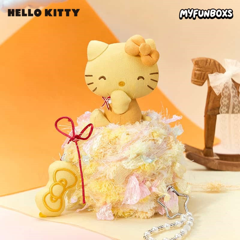 Hello Kitty Denim Series Plush Pendant Blind Box(PRE-ORDER)
