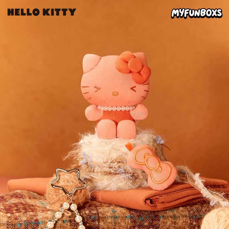 Hello Kitty Denim Series Plush Pendant Blind Box(PRE-ORDER)