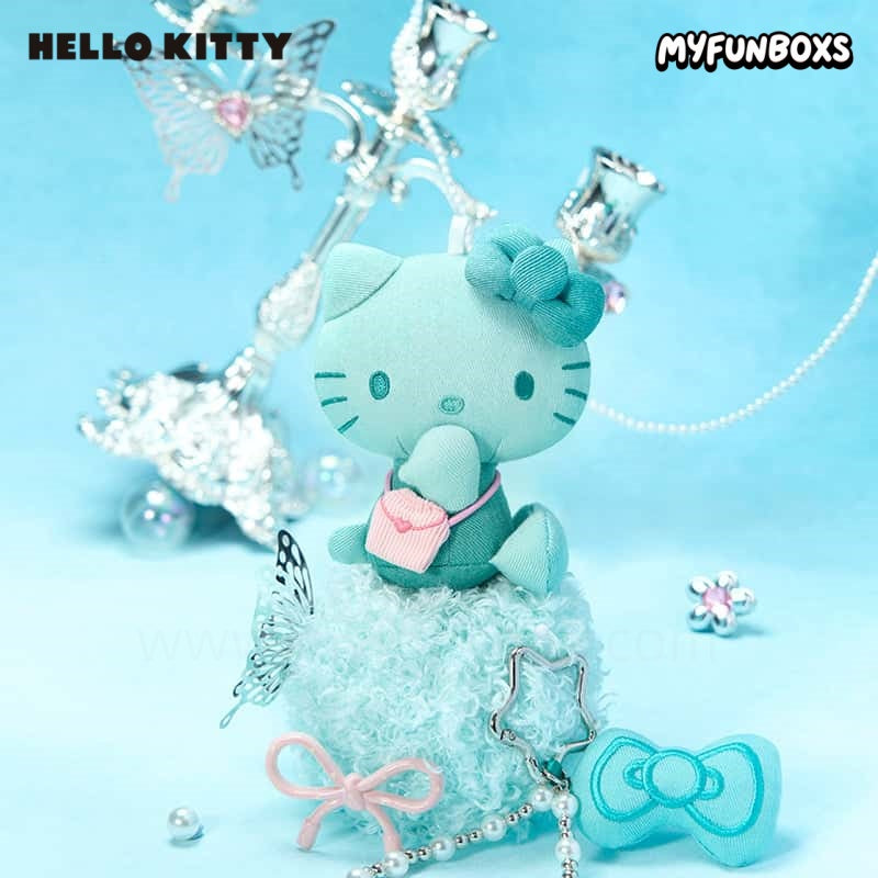 Hello Kitty Denim Series Plush Pendant Blind Box(PRE-ORDER)