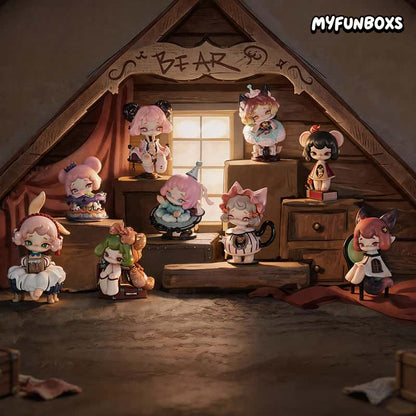 Dual Bear Attic Encounter Series Figures Blind Box