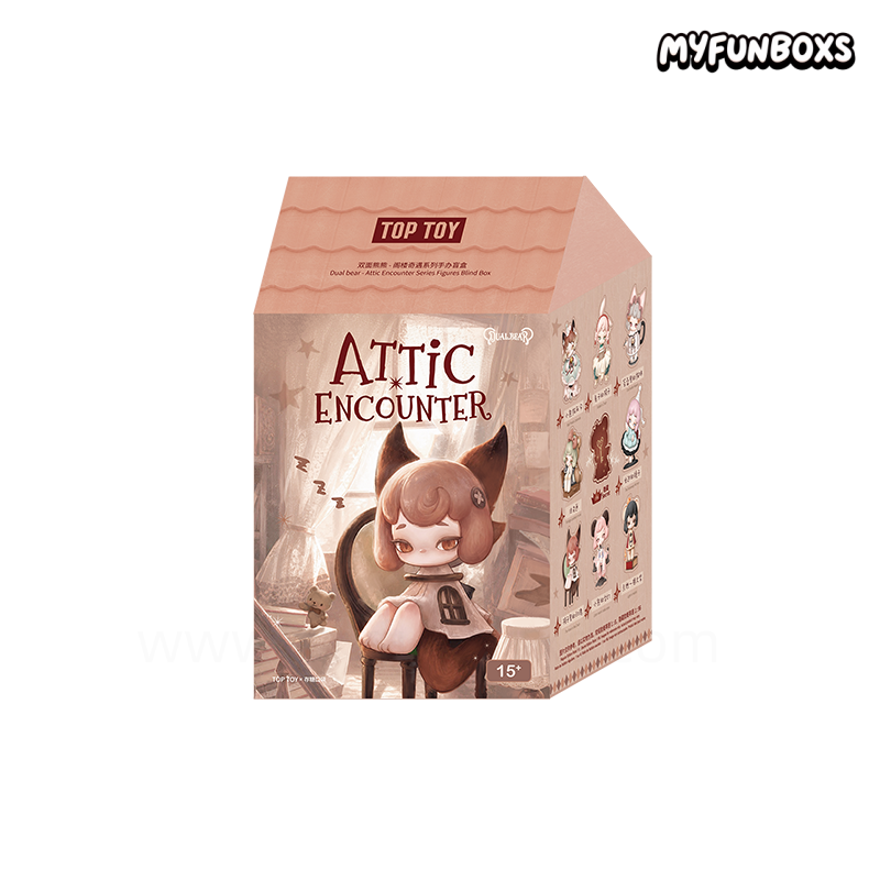 Dual Bear Attic Encounter Series Figures Blind Box