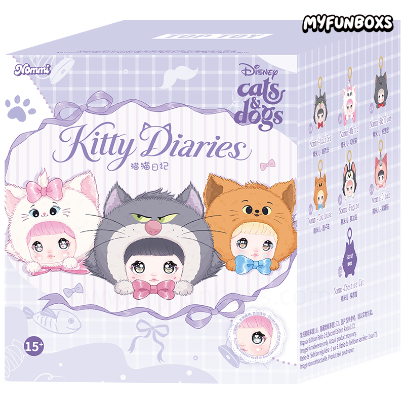 Nommi × Disney Kitty Diaries Series Plush Doll Blind Box