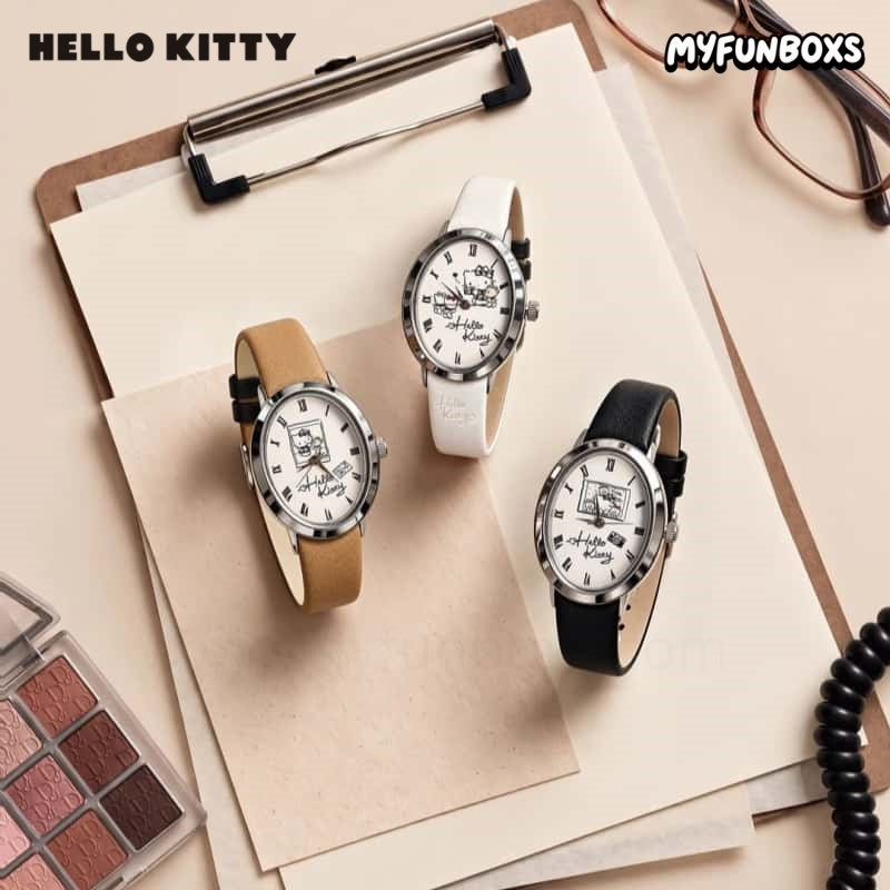 Hello Kitty Checkered Time Series Wrist Watch Blind Box(PRE-ORDER)