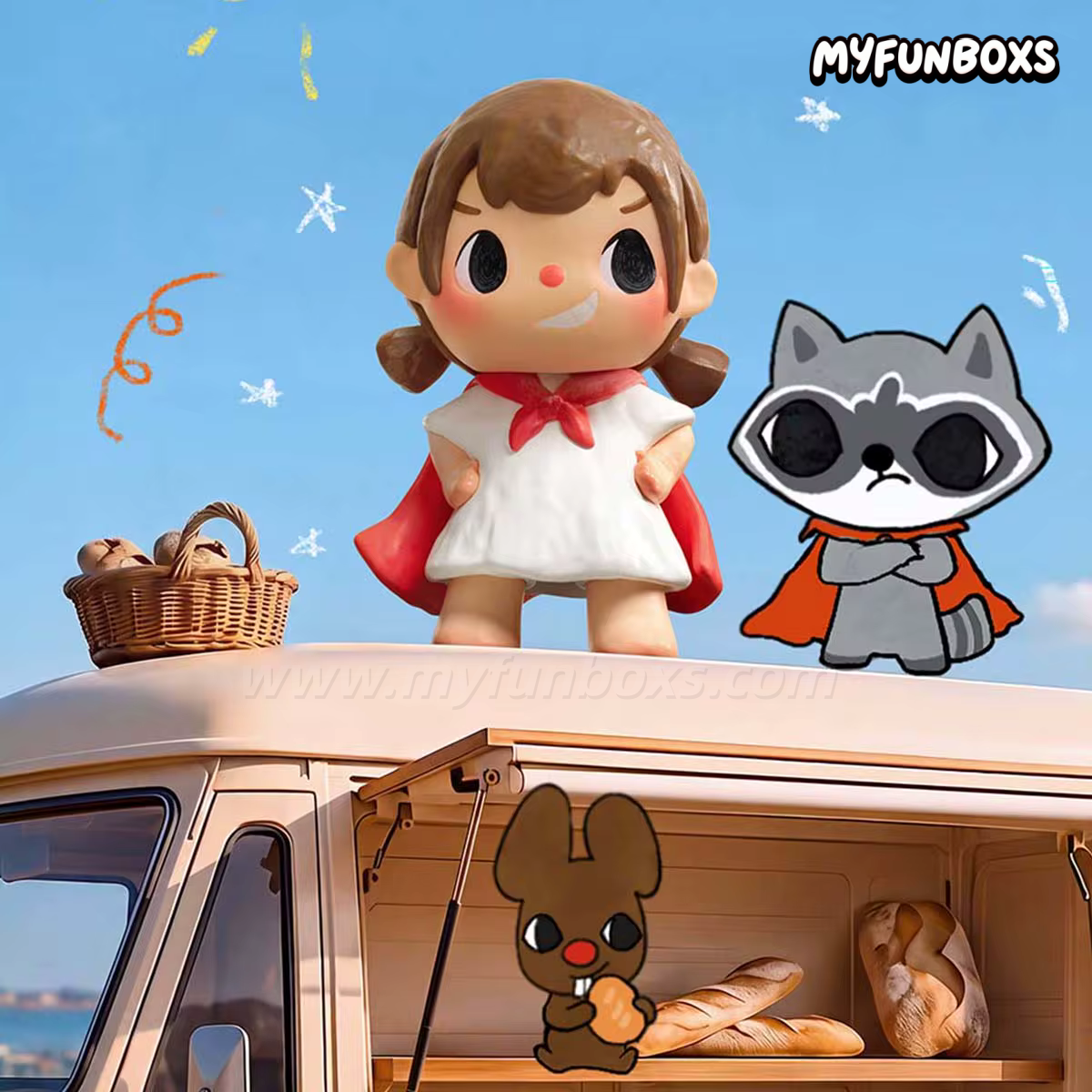 POP MART Merodi Snack Time Series Figures Blind Box (PRE-ORDER)