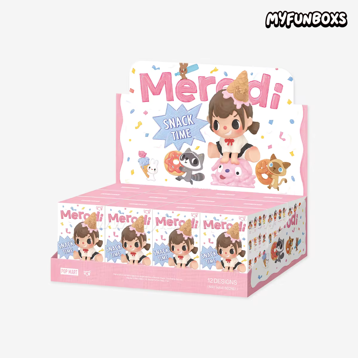 POP MART Merodi Snack Time Series Figures Blind Box (PRE-ORDER)