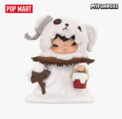 POP MART Hirono Snow man Series Figurine，Singapore Exclusive (PRE-ORDER)