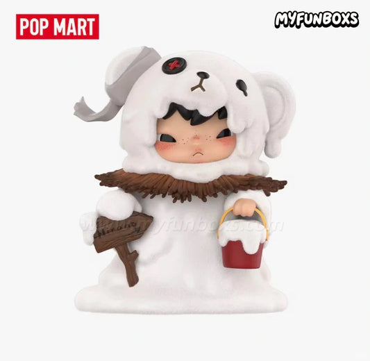 POP MART Hirono Snow man Series Figurine，Singapore Exclusive (PRE-ORDER)