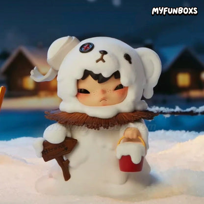 POP MART Hirono Snow man Series Figurine，Singapore Exclusive (PRE-ORDER)